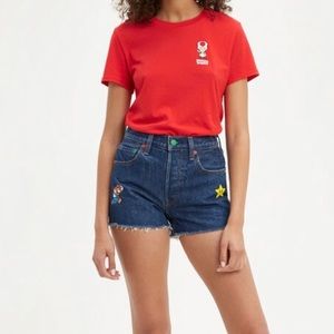Levi’s 501 Super Mario High Rise Shorts
